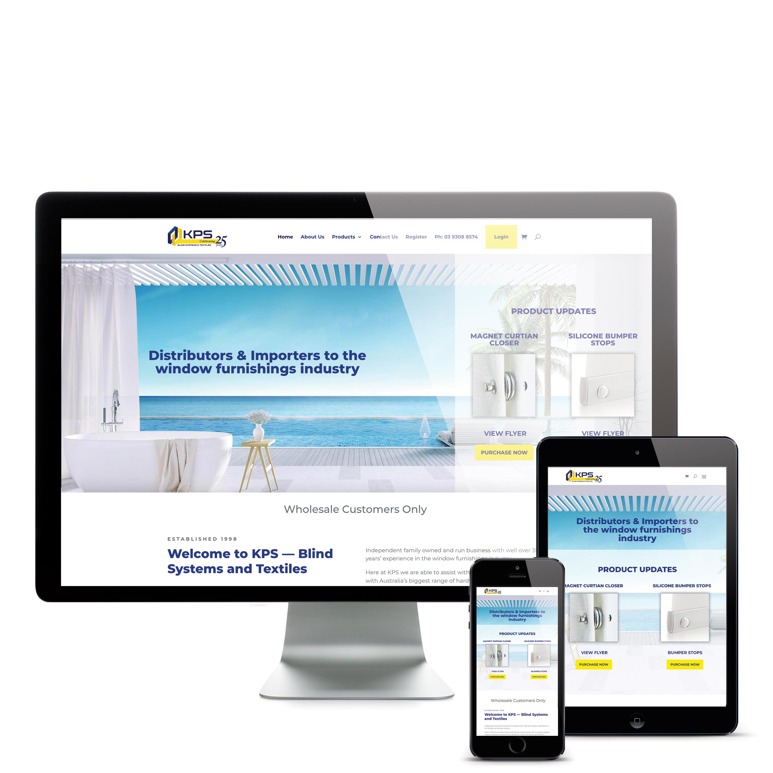 Responsive website for KPS.